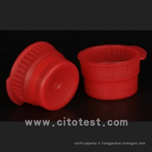 Bouchons et bouchons de tubes à essai en plastique (4070-3013-13)